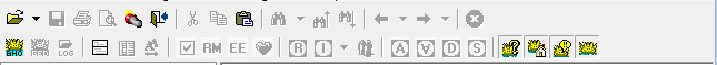 3. Two Rows of Toolbars