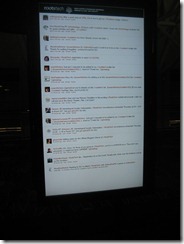One of the Twitter Electronic Boards
