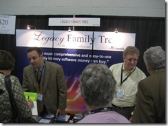 Legacy Family Tree booth