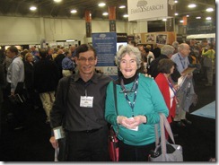 With Jan Gow at RootsTech