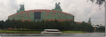 Front of Swan Hotel from across the canal