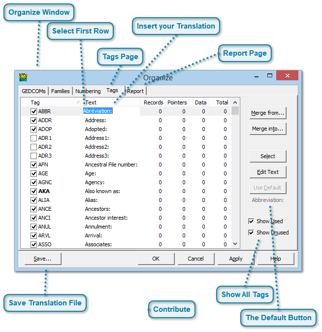 Create a Translation File