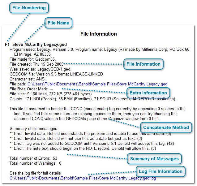 Section 9a - File Information